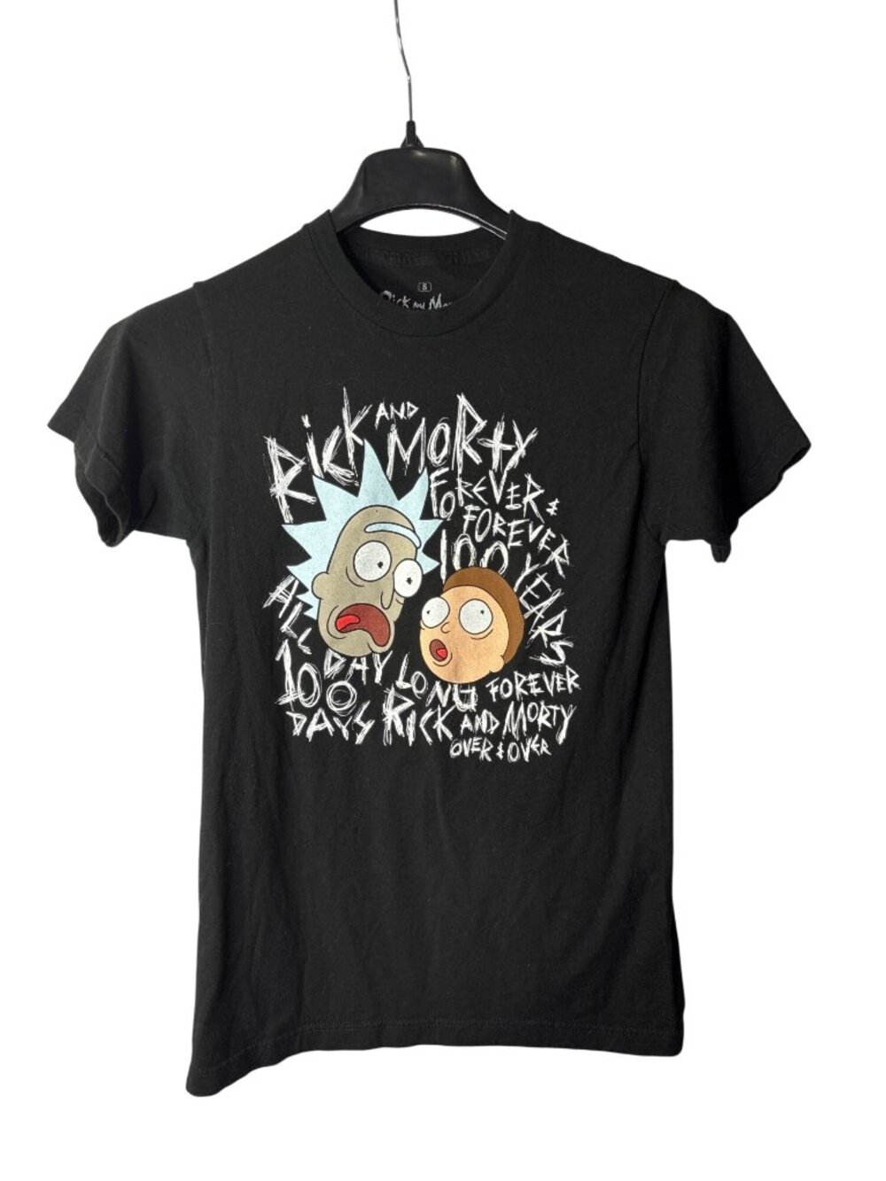 Rick Morty Cartoon Network Adult Swim Ripple Junction T Shirt Men Small